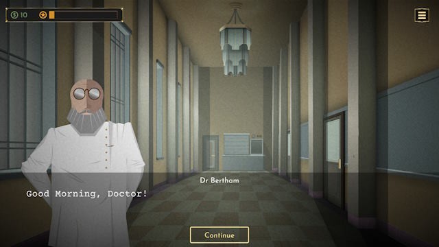 Sanatorium là game nhập vai bác sĩ giả trong viện tâm thần năm 1923
