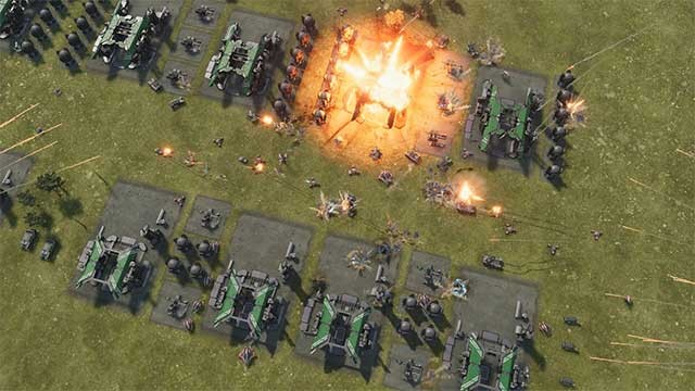 Kiểm soát hàng trăm đội quân với quy mô hàng trăm đơn vị