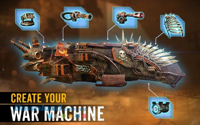 Phi thuyền trong game Sandstorm: Pirate Wars