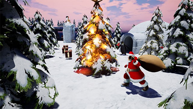 Santa's Story of Christmas là game phiêu lưu vui nhộn cùng ông già Noel