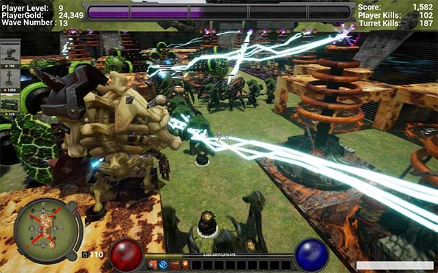 Saranity một trò chơi chiến thuật thủ thành đặc sắc