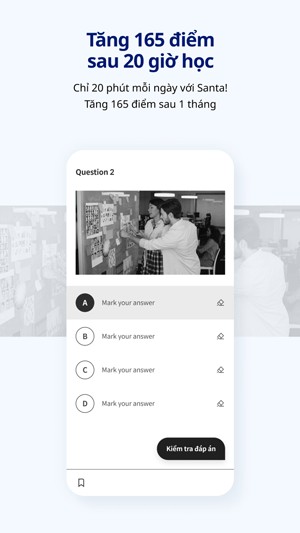 Tăng 165 điểm sau 20 giờ học