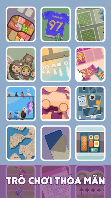 Nhiều minigame thú vị