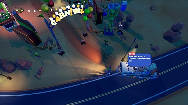 Lái xe RV và cùng mẹ đi qua ngày tận thế chứa đầy dị nhân, zombie và thử thách