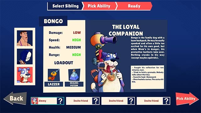 Chơi Save Mom một mình hoặc hợp tác nhóm 4 người