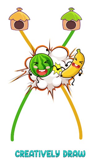 Đừng để các trái cây va vào nhau nhé!