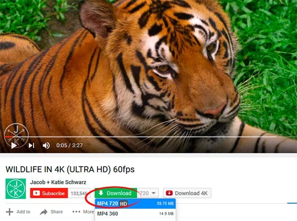 SaveFrom.net Helper hỗ trợ tải video YouTube chất lượng cao