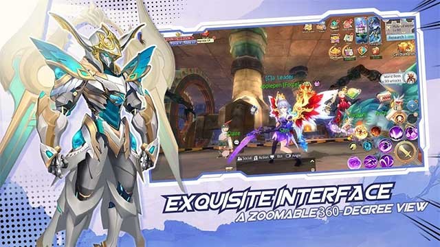 Game Savior Fantasy sở hữu đồ họa 3D tuyệt đẹp với góc nhìn 360 độ