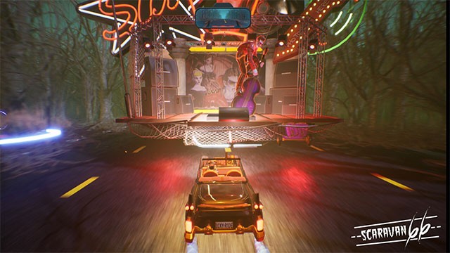 Tạo bản dựng hoàn hảo cho xe đua và nhân vật Lucky trong game Scaravan 66