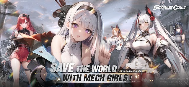 Tham gia game Scarlet Girls, cứu thế giới cùng các cô nàng mecha