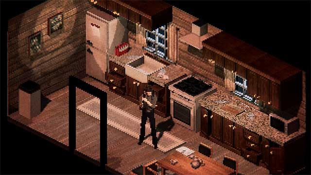 Tìm kiếm nhu yếu phẩm trong thị trấn hoang vắng