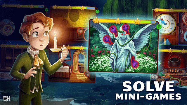 Giải quyết các mini game và tìm ra bí ẩn trong game Scarlet's Haunted Hotel