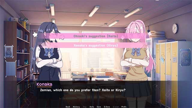 Giúp đỡ và tìm hiểu về hai người bạn cùng lớp cá tính