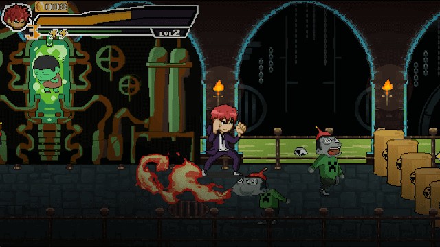 Đối đầu với kẻ thù đa dạng bằng khả năng võ thuật của bạn