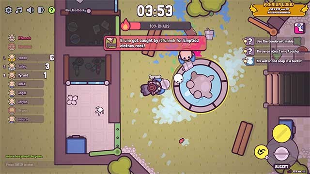 Vào vai học sinh và cố gắng tạo ra những trò quậy phá lớn nhất