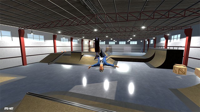 Phô diễn nhiều kỹ thuật và thủ thuật lái scooter khác nhau