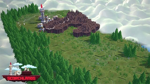 Scorchland đưa bạn vào trải nghiệm đế chế không gian kết hợp quản lý tài nguyên đặc sắc