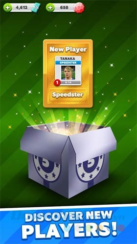 Khám phá cầu thủ mới