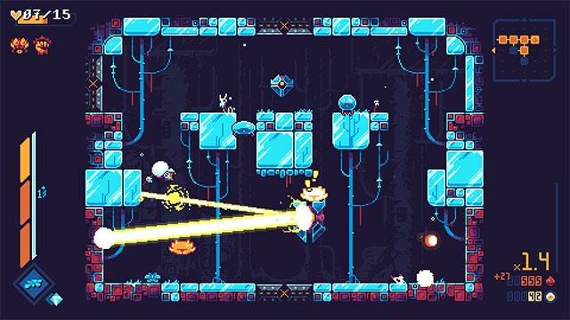ScourgeBringer là game phiêu lưu hành động phong cách Platformer kết hợp Roguelite