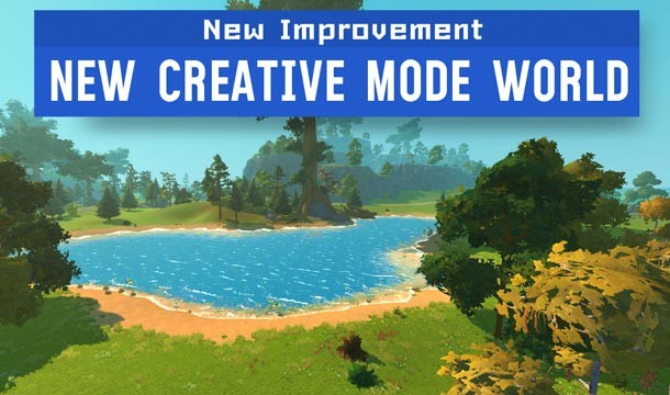 Thiết kế lại hoàn toàn chế độ Creative mode trong Scrap Mechanic game