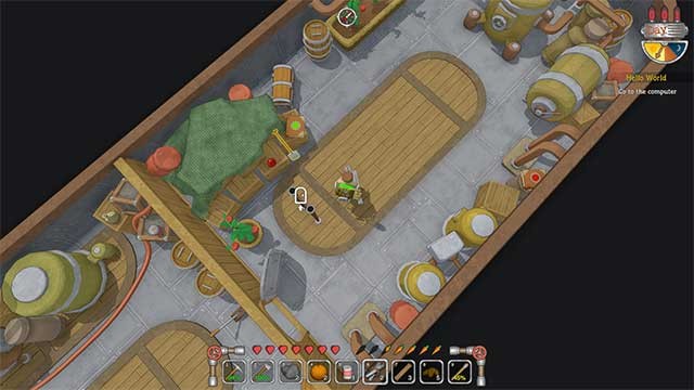 Thu thập các tài nguyên cần thiết để xây dựng căn cứ