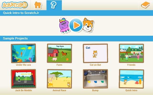 Tạo ra các câu chuyện và trò chơi tương tác của riêng bé với ứng dụng Scratch Jr