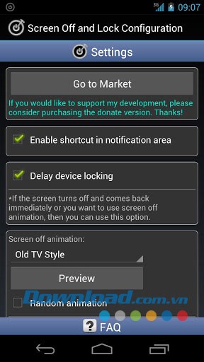 Screen Off and Lock for Android