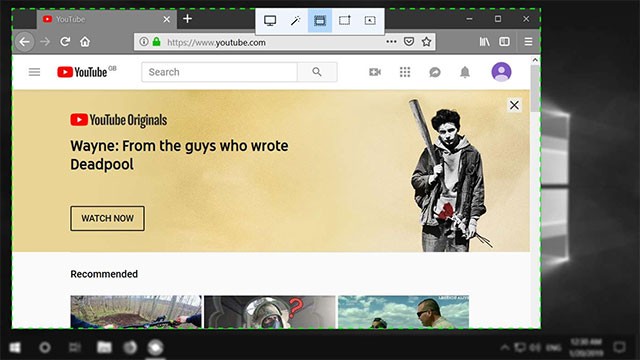 Vùng chọn linh hoạt với các hiệu ứng, công cụ