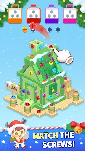 Screw Away mang đến các thử thách vặn ốc ít giải trí vui nhộn