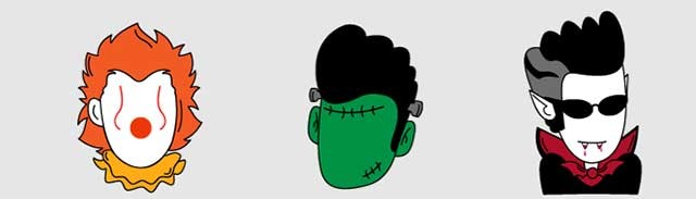 Scribble It! vừa thêm 3 hình đại diện mới để chào mừng Halloween