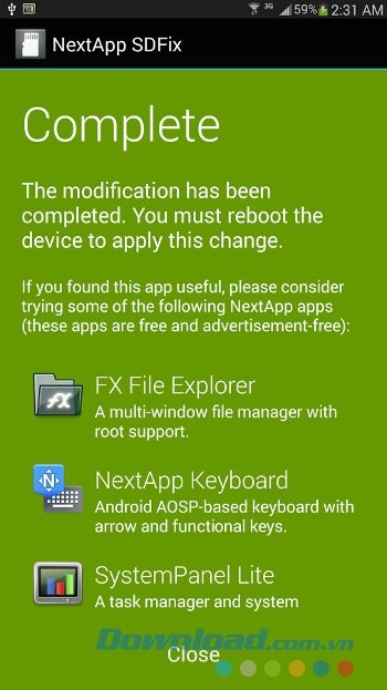 Sửa lỗi thẻ nhớ với SDFix: KitKat Writable MicroSD