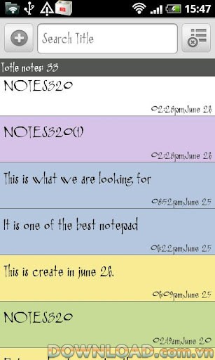 SE Notepad For Android
