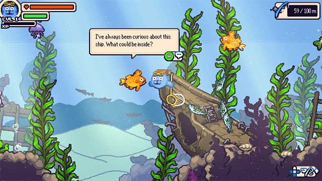 Sea Sniffers game khám phá những loài cá kỳ lạ