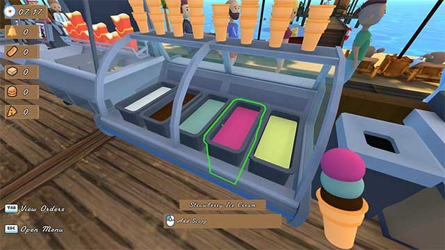 Khi hoàn thành số lượng món nhất định, bạn sẽ tiến tới giai đoạn mới