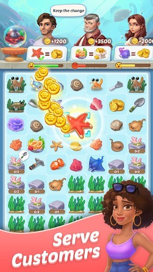 Seaside Escape là một trò chơi hợp nhất theo cốt truyện thú vị