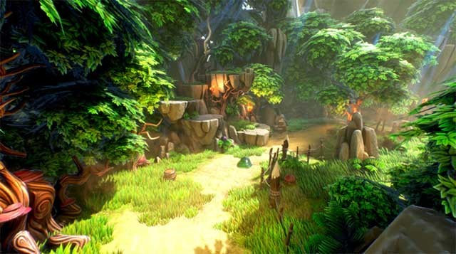 Game lấy bối cảnh trong một thế giới giả tưởng rộng lớn với cảnh quan tuyệt đẹp