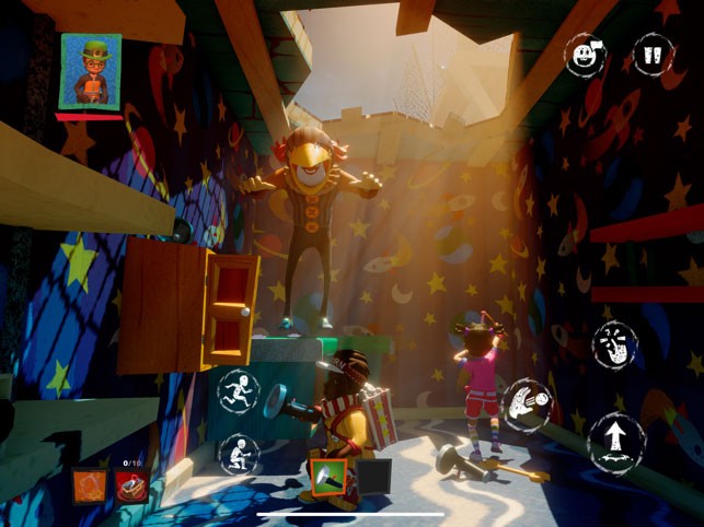 Đột nhập vào nhà gã hàng xóm và tìm kiếm bí mật dưới tầng hầm trong game Secret Neighbor