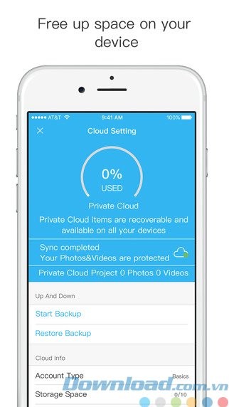 Đồng bộ dữ liệu trên mây