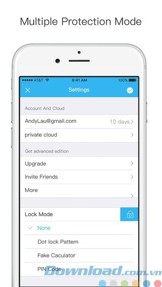 Đa dạng phương thức bảo mật