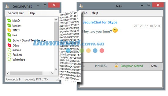 SecureChat for Skype