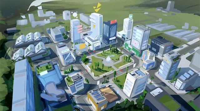 Phát triển khu định cư thông qua hợp tác, xung đột và tương tác giữa game thủ thực