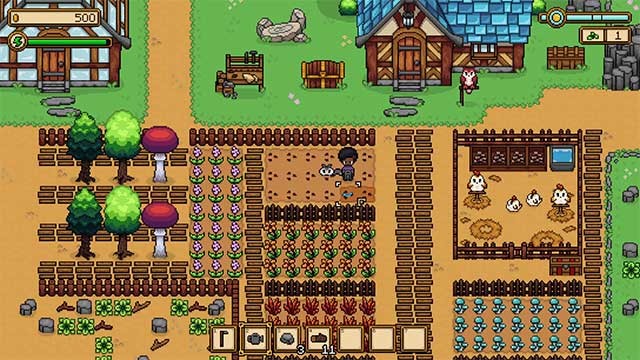 Seeds of Calamity là game nông trại kết hợp mô phỏng cuộc sống đồ họa pixel