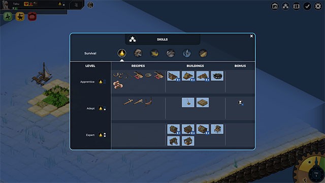 Kết hợp kỹ năng sinh tồn và xây dựng, chế tạo trong game Seeds of Resilience