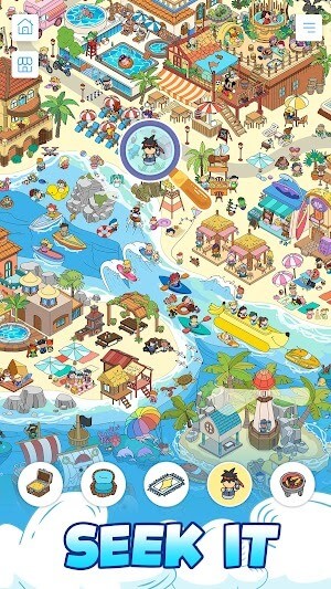Seek It là trò chơi tìm vật phẩm ẩn