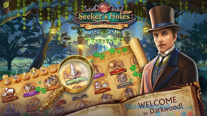 Game giải đố tìm đồ vật Seekers Notes
