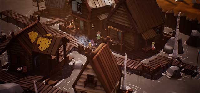 Bạn điều khiển nhân vật và quyền trượng một cách độc lập