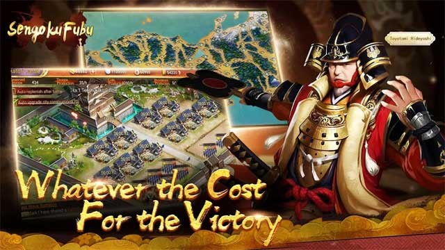 Giành lấy chiến thắng bằng mọi giá trong game Sengoku Fubu for Android