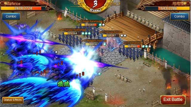 Sengoku Fubu có hiệu ứng hành động hoành tráng