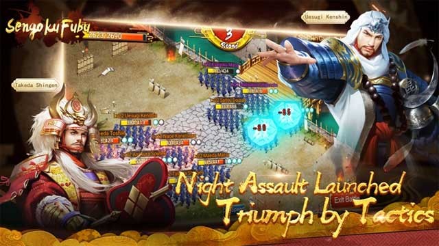 Lập chiến thuật chiến đấu đúng đắn trong Sengoku Fubu