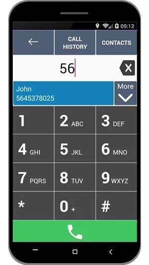 Biểu tượng, chữ và số được phóng to